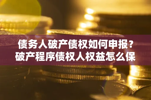 济南债务人破产债权如何申报？破产程序债权人权益怎么保障？