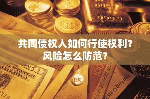 济南共同债权人如何行使权利？风险怎么防范？